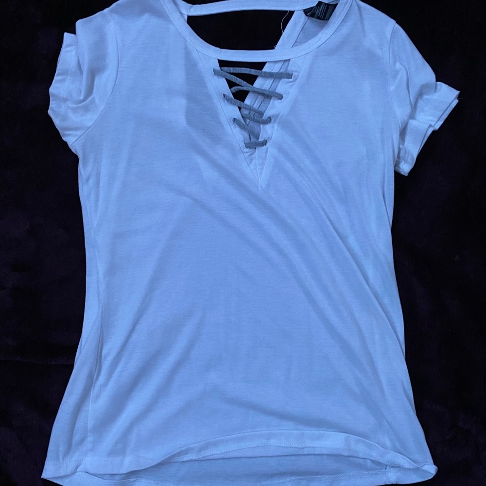White Triangle T-Shirt